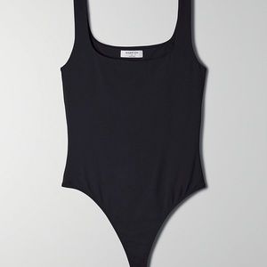 Aritzia Square-neck tank top bodysuit